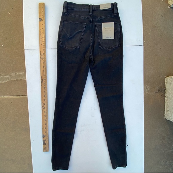 NEW Hudson Centerfold High Rise Skinny Zippered Ankle jeans size 26 2 - Picture 10 of 11